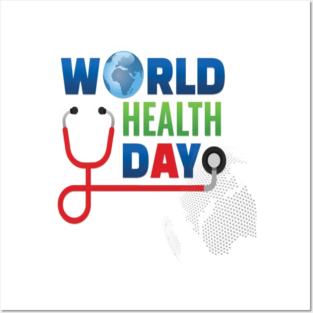 world health day Wall Art by potch94